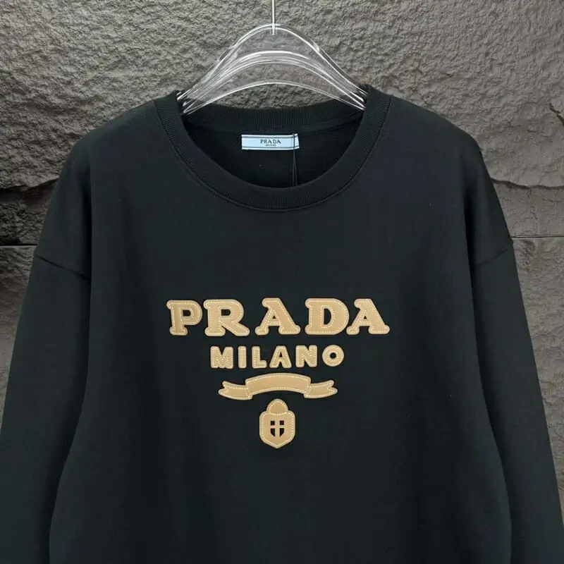 prada sweatshirt manches longues pour unisexe s_123131b4